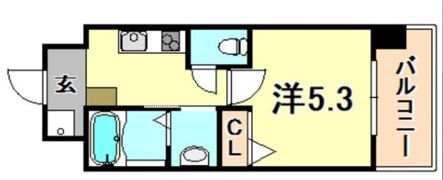 スプランディッド元町山手の間取り画像