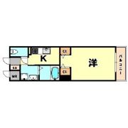 ジアコスモ神戸三宮の間取り画像