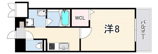 レユシール塚本の間取り画像