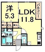 リレント武庫之荘の間取り画像