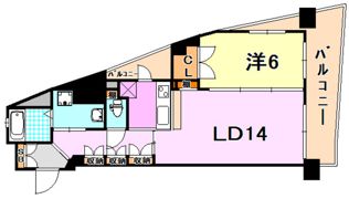 アルファレガロ神戸ウエストの間取り画像