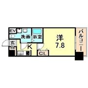 レジュールアッシュ尼崎駅前の間取り画像