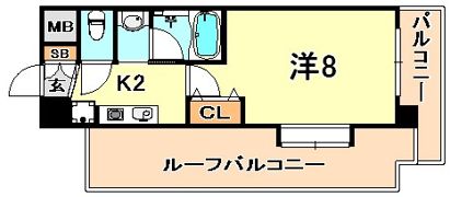 シャインビュー六甲の間取り画像