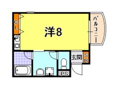 アロッジオ上筒井の間取り画像