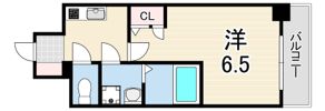 レーヴメゾン尼崎昭和通の間取り画像