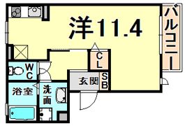 サン ドルチェの間取り画像