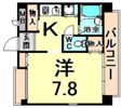 フェリスコート伊丹の間取り画像