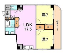 セイシェル神戸の間取り画像