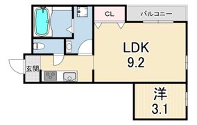 LUMINO FORESTAの間取り画像