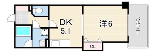 とけいや館 北野坂の間取り画像