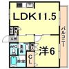 ミスターK北武庫之荘の間取り画像