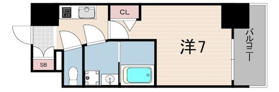 LiveCasa王子公園の間取り画像