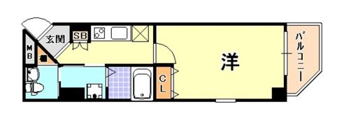 ラナップスクエア湊川公園の間取り画像