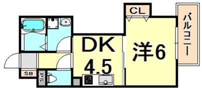 ロータスコート4の間取り画像