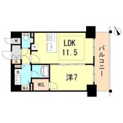 プレサンス THE 神戸の間取り画像