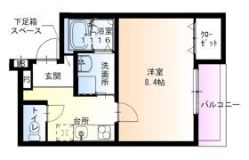 フジパレス長洲公園3番館の間取り画像