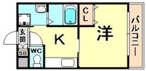 リープラス立花の間取り画像