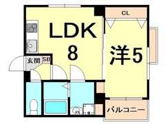 SOL池田の間取り画像