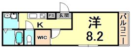 フジパレス西宮EASTの間取り画像