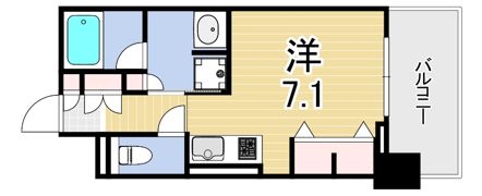 ジオエント西宮北口の間取り画像