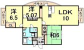 メゾンドール広田の間取り画像