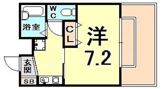ドム北口の間取り画像