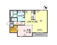 Casa Fiore夙川の間取り画像