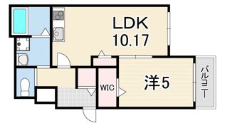 プラチナコート西宮の間取り画像