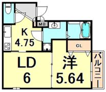 パロス甲子園口の間取り画像