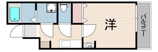 ルストーレ西宮北口1号棟の間取り画像