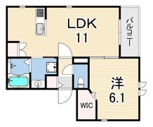 セジュール西宮松原町の間取り画像