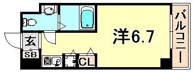 デルファーレ西宮の間取り画像