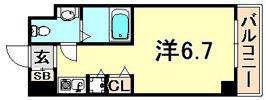 デルファーレ西宮の間取り画像