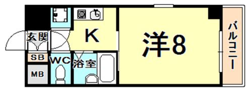 サンクレスト西宮の間取り画像