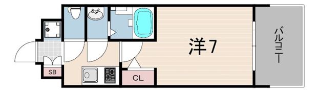 ソルテラスKOBE湊町の間取り画像