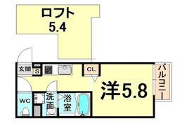 リベール塚口の間取り画像