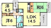 メゾンド甲子園二番町の間取り画像