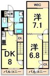 レジディア甲東園の間取り画像