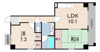 ドゥ・レーヴの間取り画像