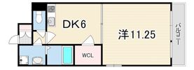 グレース門戸荘2の間取り画像