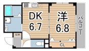 MKコート立花の間取り画像
