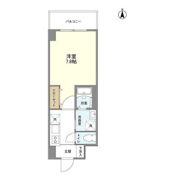 ハックスビエント甲子園口の間取り画像