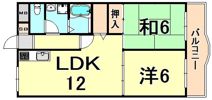 レジデンス塚口の間取り画像
