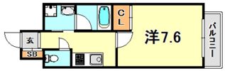 ピアグレース神戸の間取り画像