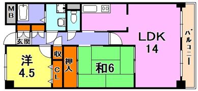 新神戸ネクステージの間取り画像