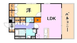 アルファレガロ神戸ウエストの間取り画像