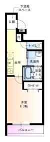 フジパレス武庫之荘本町WESTの間取り画像