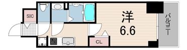 プレサンス ハーバーランド アンド・シーの間取り画像