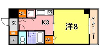 リーガルコート明和の間取り画像