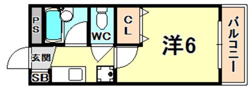 ステラハウス23の間取り画像